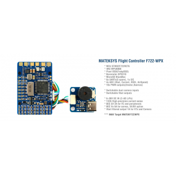 Matek F722-WPX AIO PIX-OSD